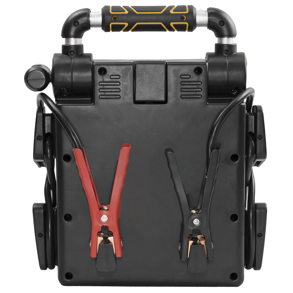 Thumbnail: EverStart J509E 1000 Peak Amp Jump Starter, Pivoting LED Light, DC and USB ..