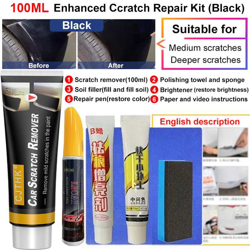 Thumbnail: Car Scratch Remover Paint Care Tools Auto Swirl Remover Scratches Repair Polishi