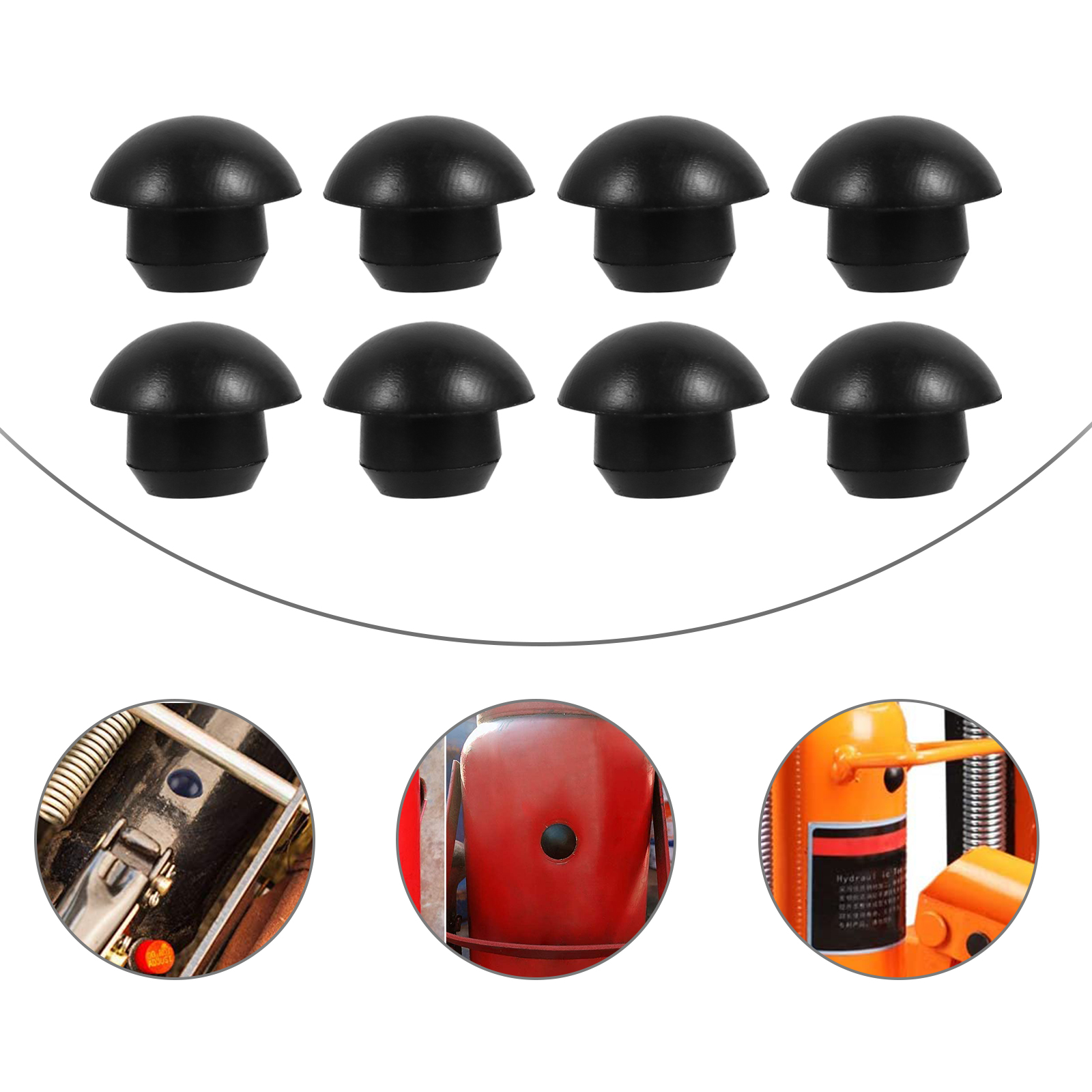 Hydraulic Cat For Car Black Floor Jack Plugs Floor Jack Oil Filler Plugs Rubber