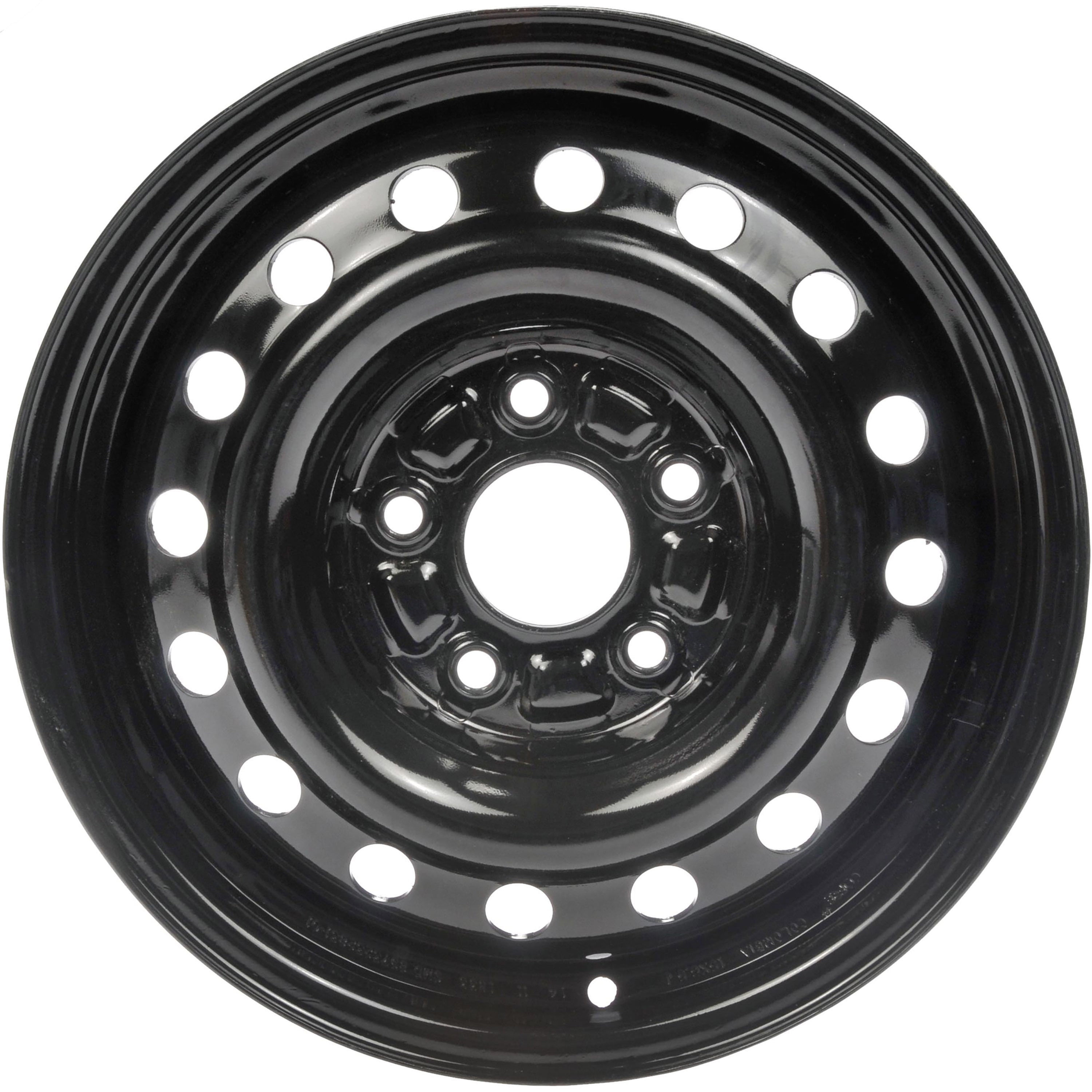 Dorman 939-147 Steel 15" Wheel Rim 15 x 6.5-inch 5-Lug Black, for Specific ..