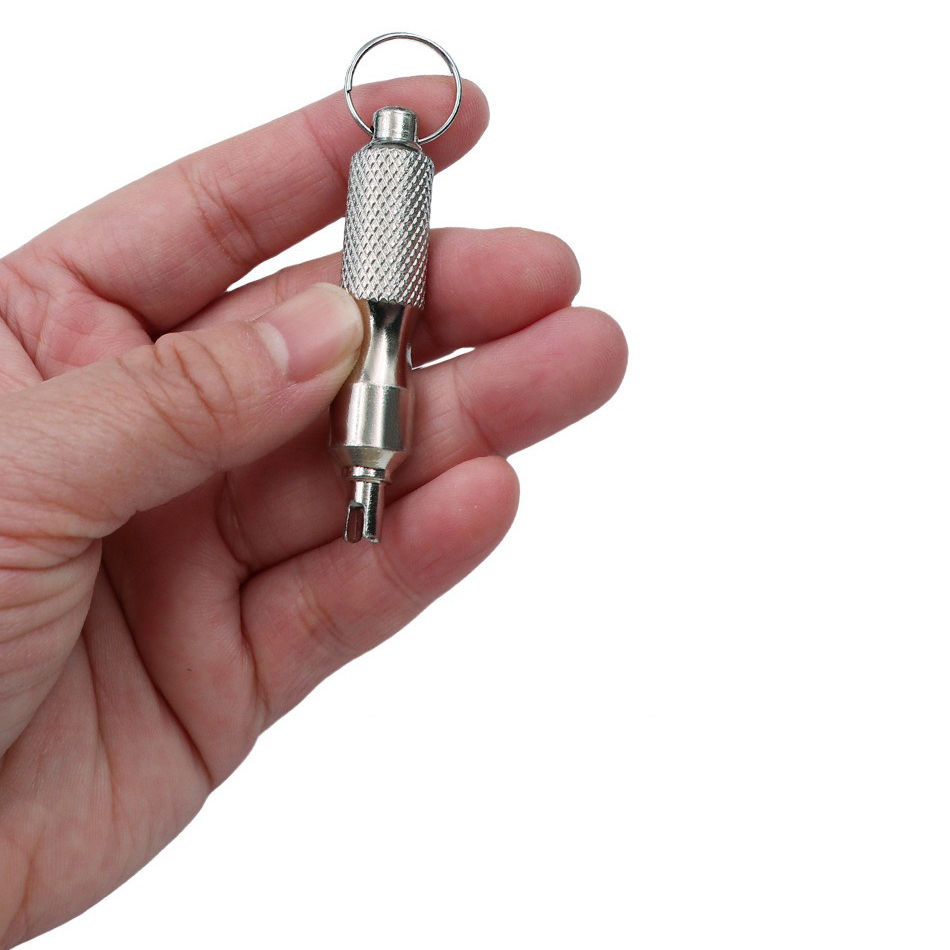 Thumbnail: Portable Valve Core Screwdriver for Car Motor Tyre Installation Repair Deflating