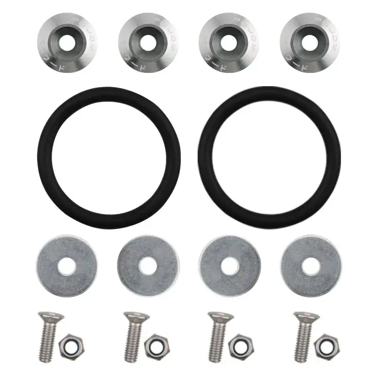 Thumbnail: Quick Release Fasteners Car Front And Rear Bumper Hatch Cover Fixing Buckle Rein