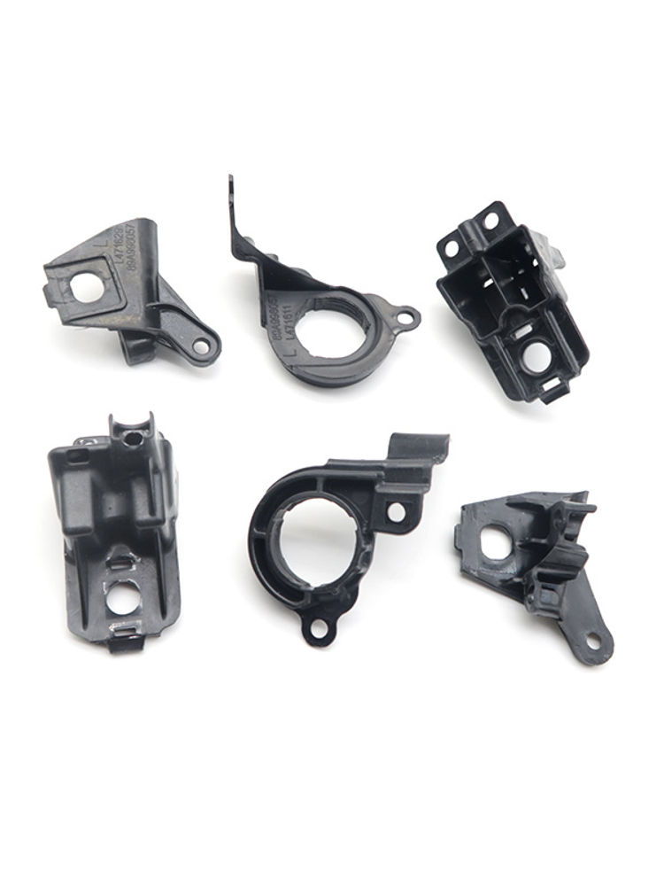 1pair Car headlight repair kit Black plastic bracket Lamp foot lamp claw For Aud