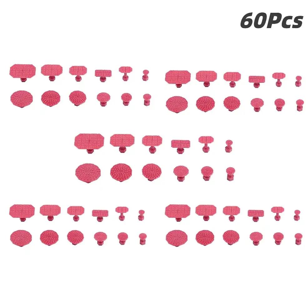 Thumbnail: 60/90/120Pcs New Glue Pulling Tabs Car Body Dent Removal Pulling Tabs Paintless