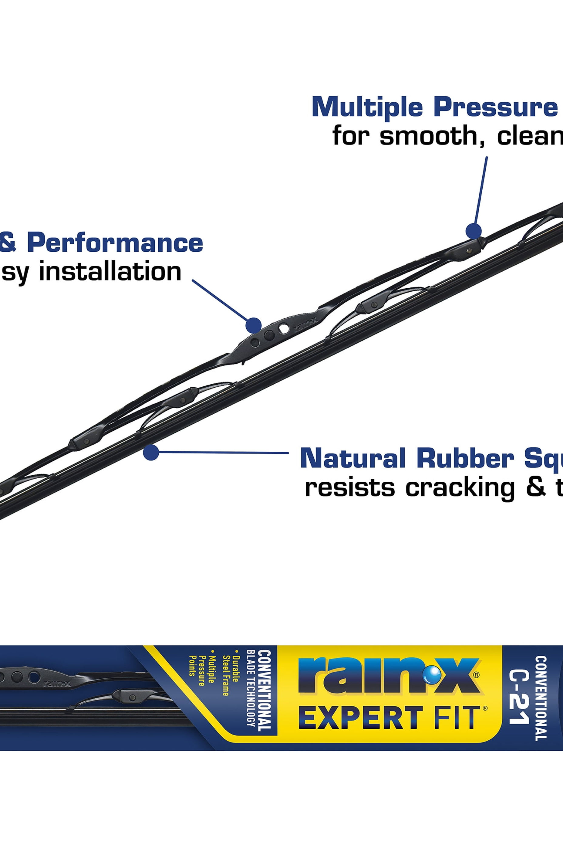 Rain-X Expert Fit Conventional Windshield Wiper Blade C-21 - 860021