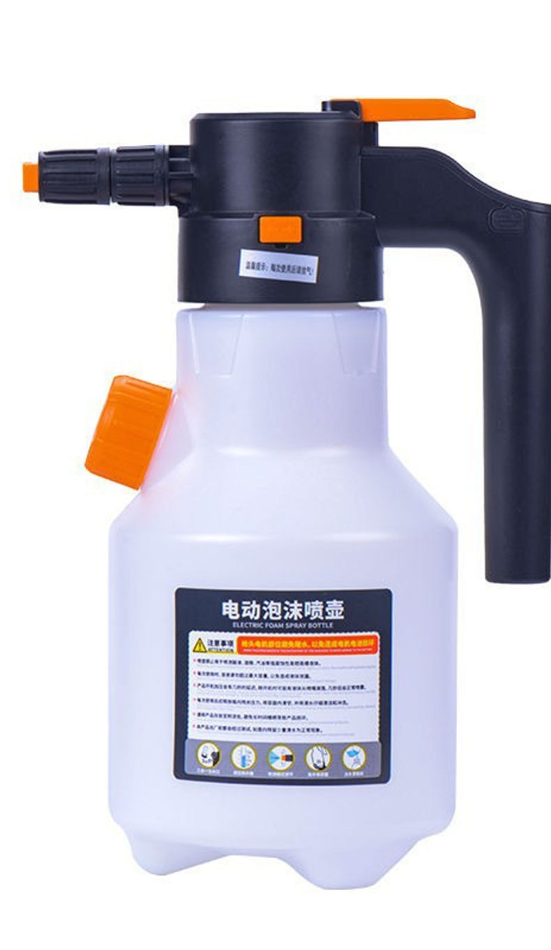 Thumbnail: 2L Handheld Electric Foam Sprayer Hand Pump Foam Sprayer Snow Foam Cannon Motori