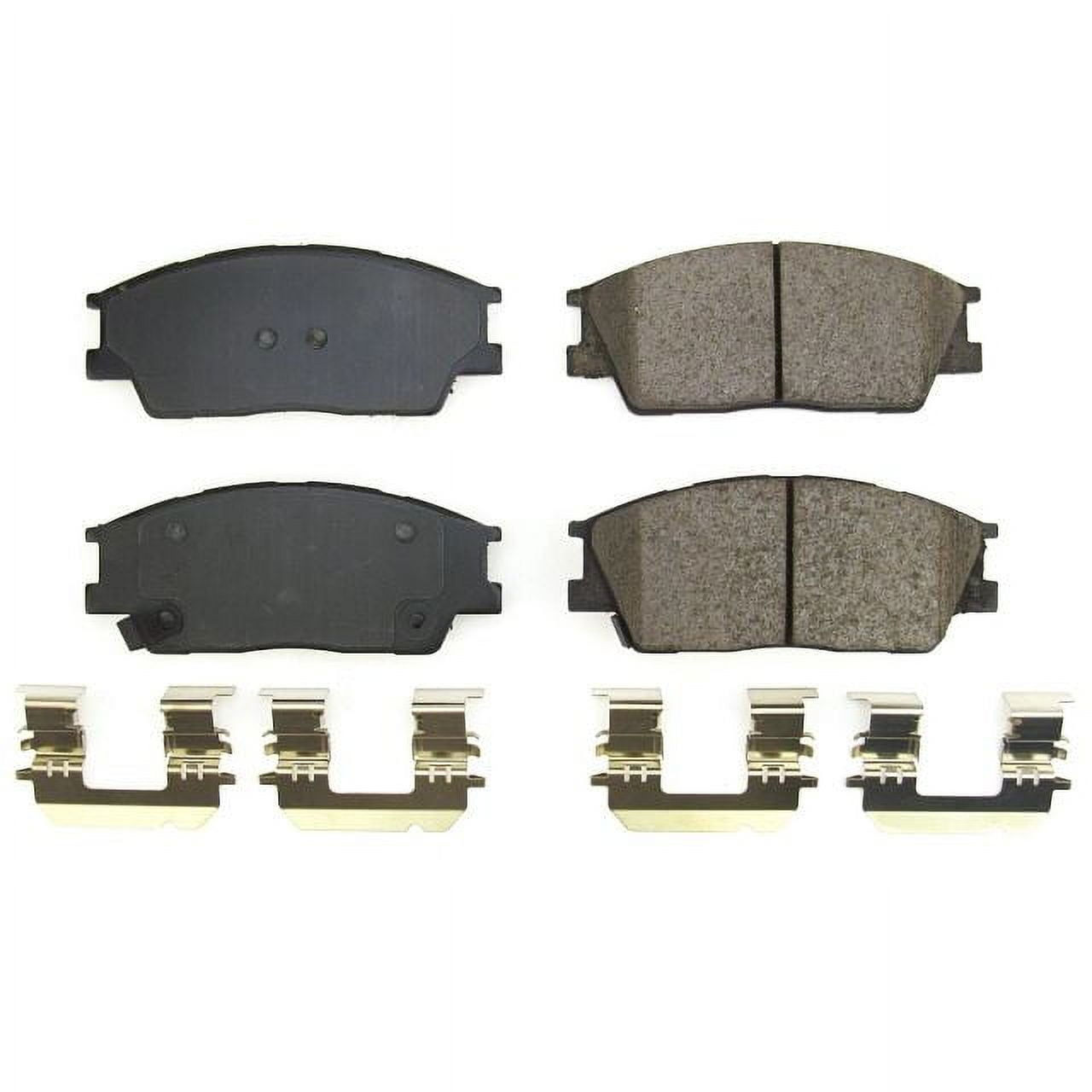 Power Stop Front Z17 Evolution Ceramic Brake Pads with Hardware 17-2285