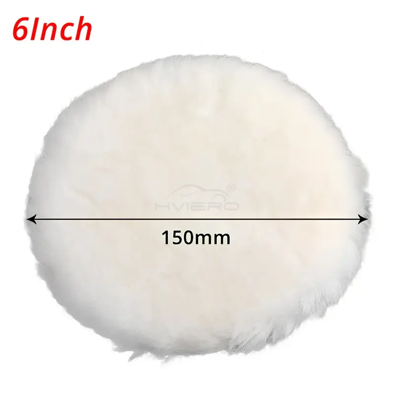 Thumbnail: 1PCS Universal Car Polish Pad Disc Imitated Wool Auto Body Waxing Polishing Soft