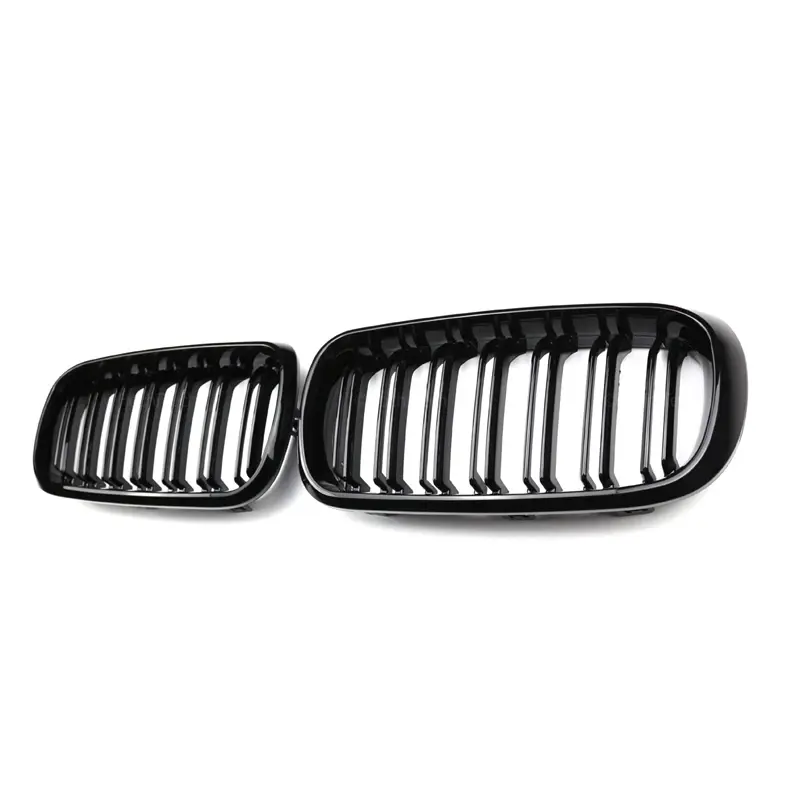 Thumbnail: New Look Car Grille Grill Front Kidney Glossy 2 Line Double Slat For BMW X5 F15