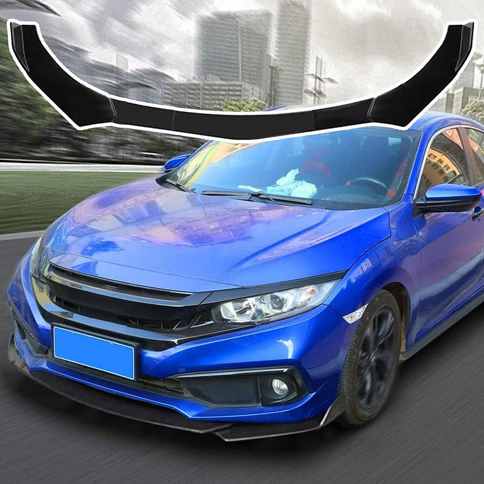 Thumbnail: Car Front Bumper Lip Splitter Adjustable Front Bumper Body Kit For Car Front Bum