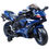 Thumbnail: GZZQY 49cc 2-Stroke Gas Powered Pocket Bike Mini Motorcycle GT Blue
