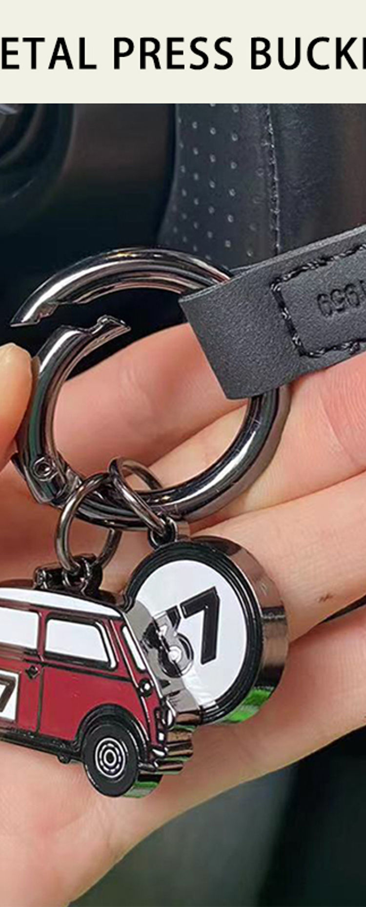 Thumbnail: Car Keychain Keyring 37 For Mini Cooper S JCW F54 F56 F55 R55 R56 R60 F60 Clubma