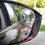 Thumbnail: Car Blind Spot Mirrors Sector Frameless Auxiliary RearView Mirror 360 Degree Wid
