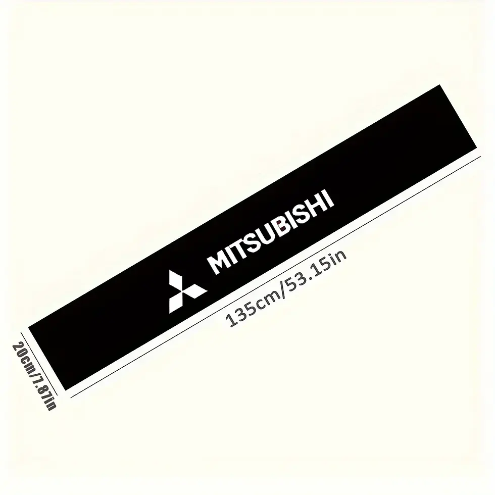 Thumbnail: Car Stickers Sunshade Stickers Front Windshield Decorative Decals For Mitsubishi