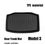 Thumbnail: For Tesla Model 3/Y Highland 2024 Front and Back Trunk Mat TPE Carpet Waterproof