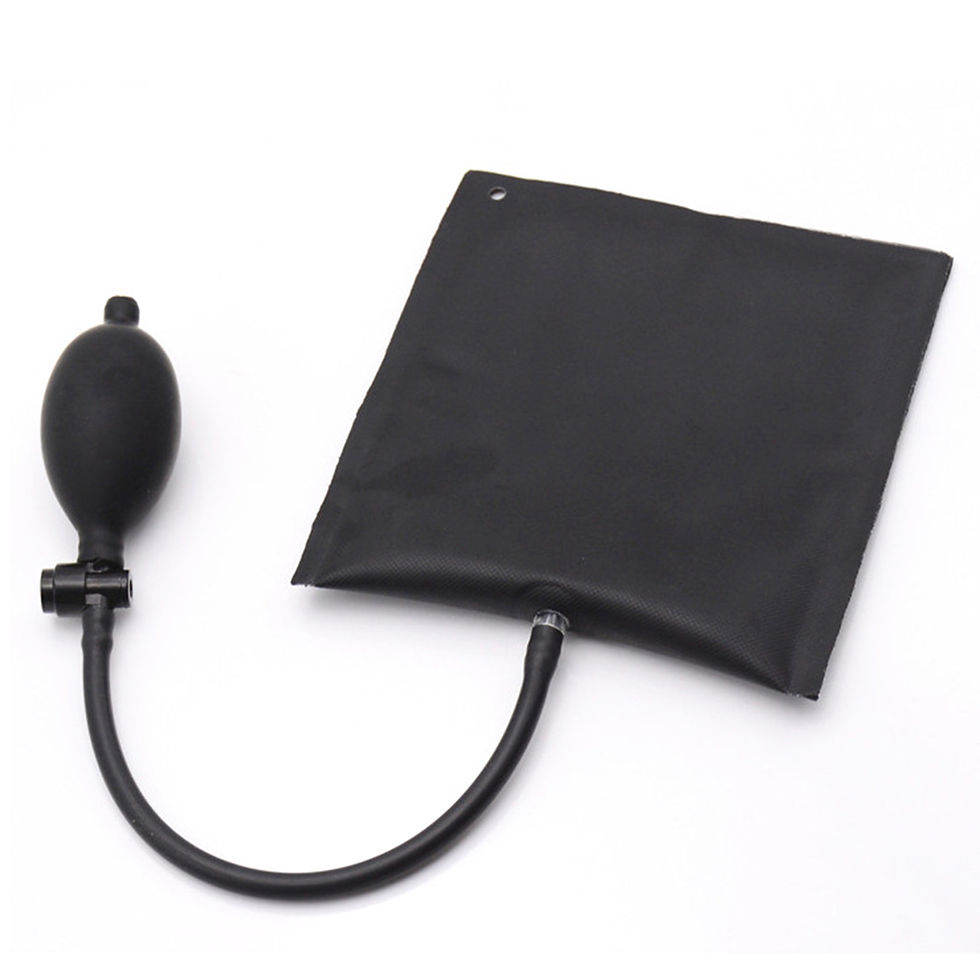 Thumbnail: Professional Car Door Window Open Air Bag Pump Wedge Pad Entry Inflatable Shim T