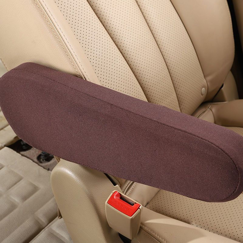 Thumbnail: Car Armrest Cover Elasticity Cloth Fabric Car Centre Console Armrest Protector U