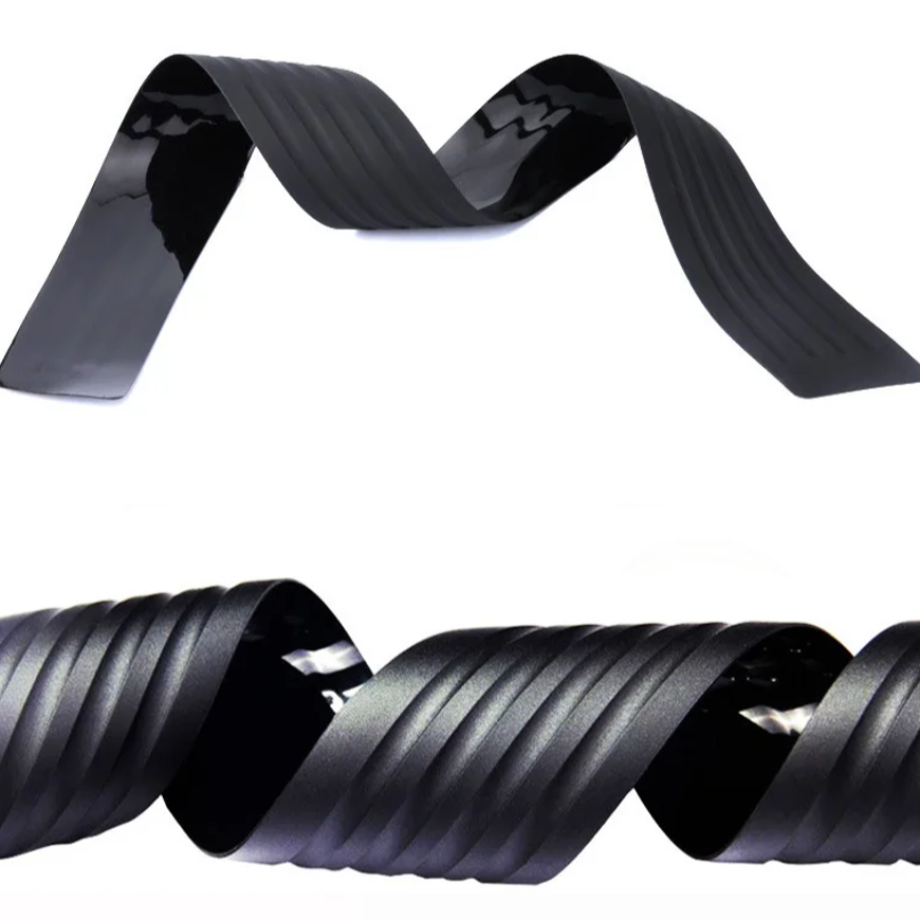 Thumbnail: Carbon/Black Universal Car Trunk Door Guard Strips Sill Plate Protector Rear Bum
