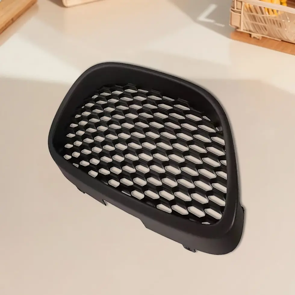 Thumbnail: Mesh Badgeless Sport Racing Grill Honeycomb Car Front Bumper Grille Compatible w
