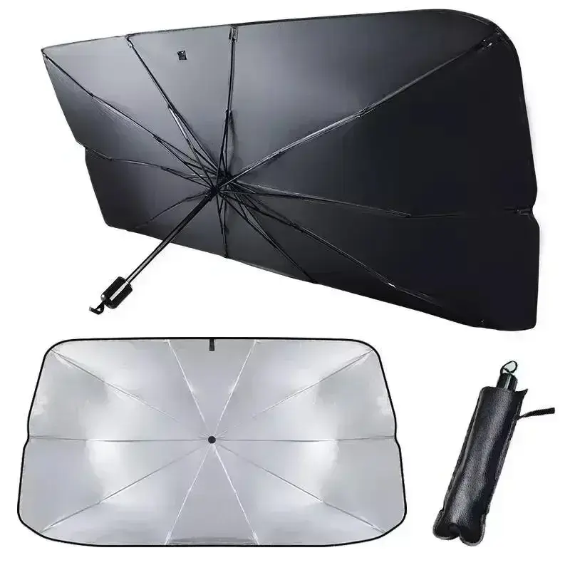 Thumbnail: Car Sunshade Umbrella For Auto Shading Car Sun Shade Protector Parasol Summer Su
