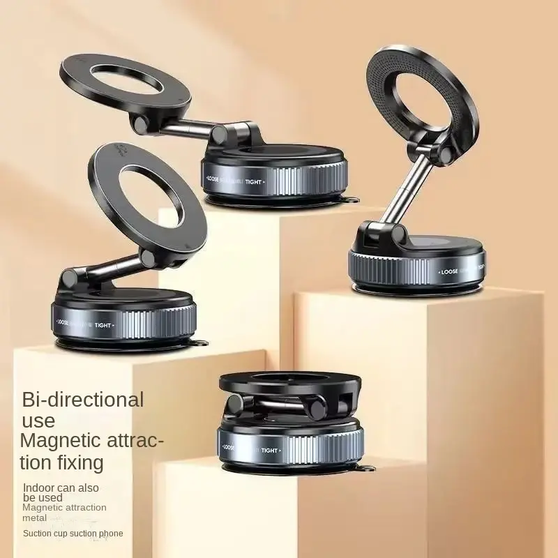 Thumbnail: Vacuum Magnet Car Bracket Upgraded Version Multi-angles Adjustment Strong Magnet