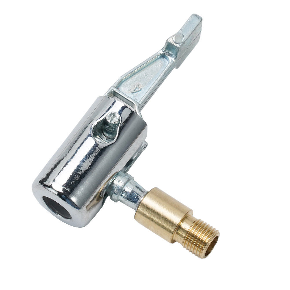 Car/Truck Tyre Wheel Air Tire Chuck Inflator Pump Valve Clip Connector Brass Tyr