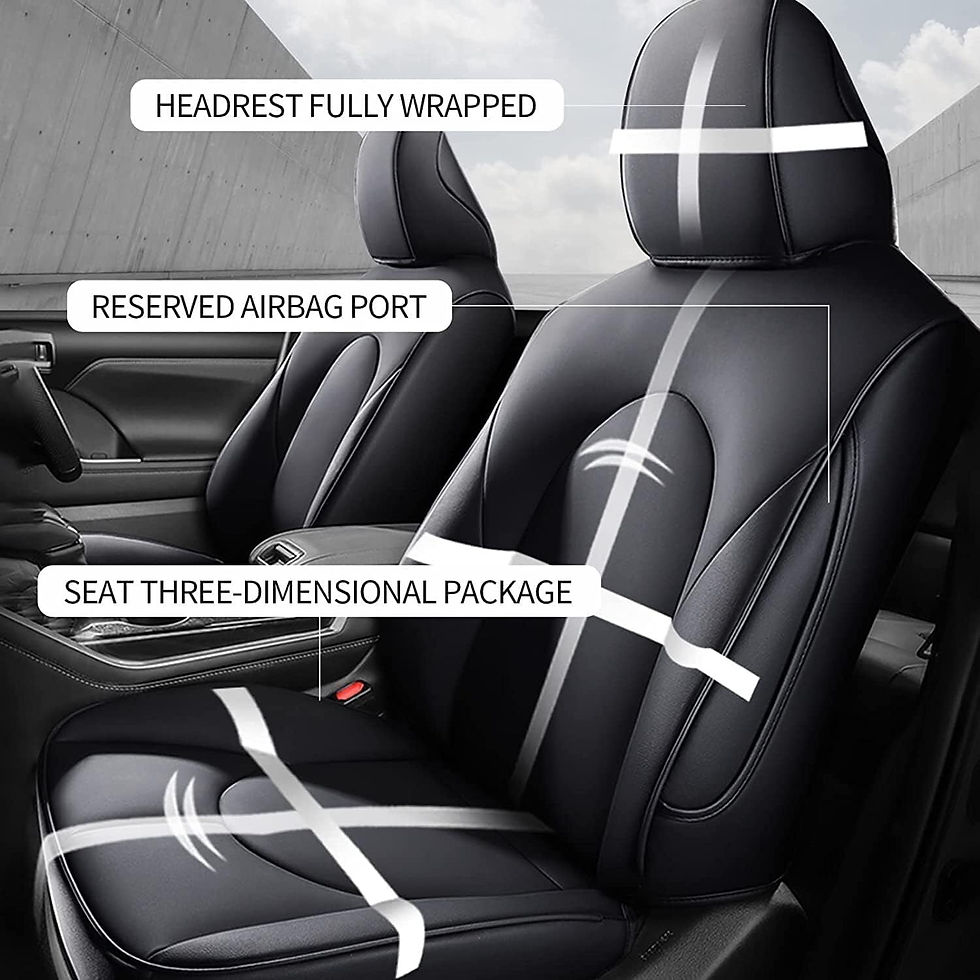 Thumbnail: AOMSAZTO Seat Cover Compatible with 2024 2025 Toyota Grand Highlander : Cus..