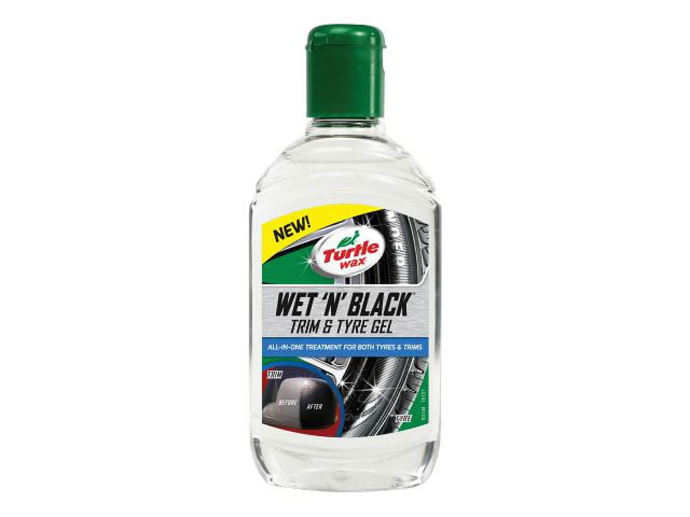 Turtle Wax - Wet 'n' Black Trim & Tyre Gel 300ml