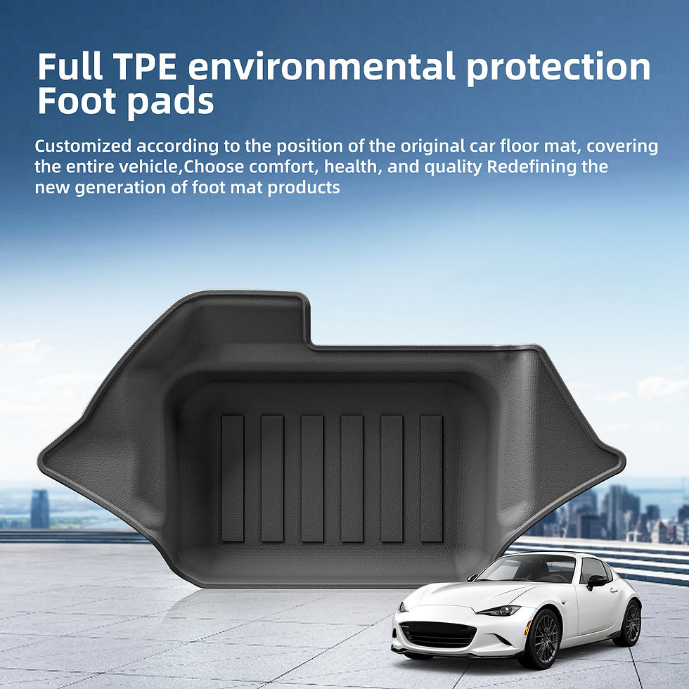 Thumbnail: for Mazda MX-5 Miata MX 5 Mazda Roadster 2016 -2024 TPE 3D Car Trunk Pad Cargo L