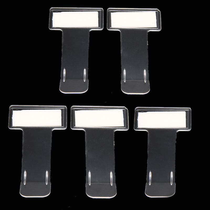Thumbnail: Transparent Car Vehicle Parking Ticket Receipt Permit Card Holder Clip Sticker W