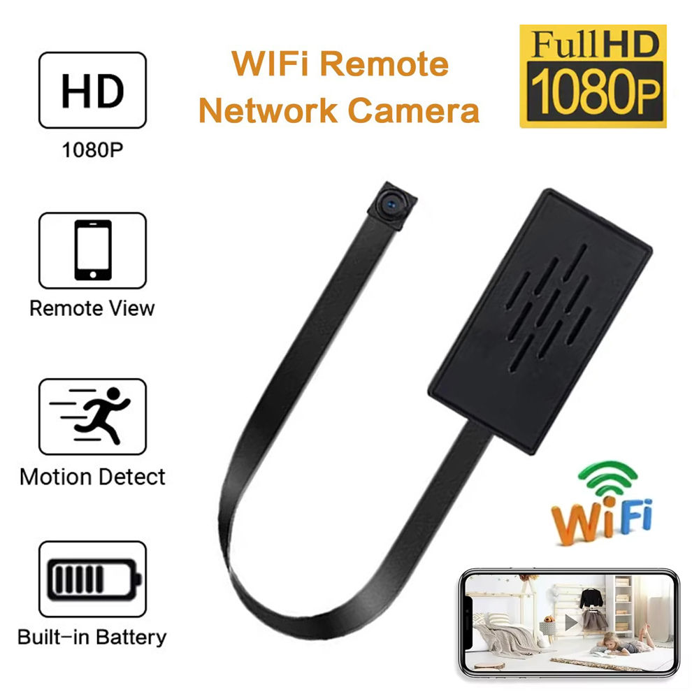 Mini Camera 1080P HD WiFi Camcorder DIY Portable Wireless Module Video Recorder