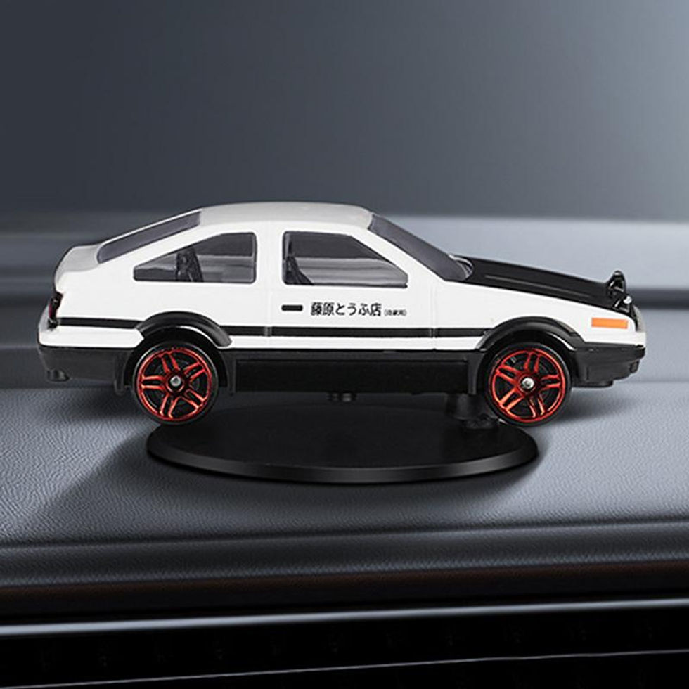 Thumbnail: AE86 Drift Rotating Auto Turning Gyroscope Alloy Car Model Interior Center Conso