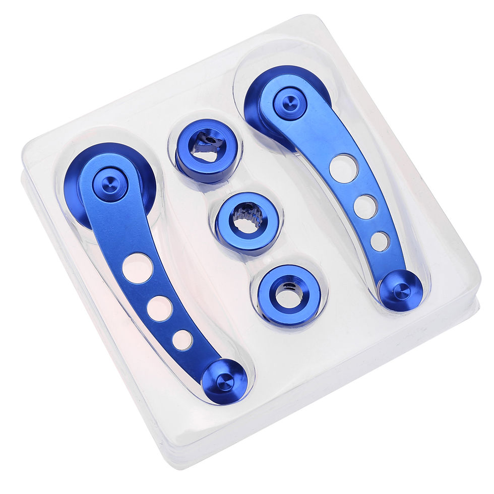 Thumbnail: Universal Car Window Close Hand Crank Handle Winder Riser Replacement Aluminum A