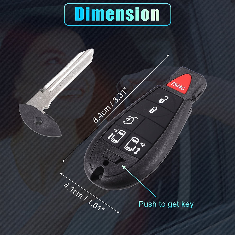 Thumbnail: Unique Bargains 1 Set M3N5WY783X 433Mhz OBD2 Key Programmer Tool with Keyle..