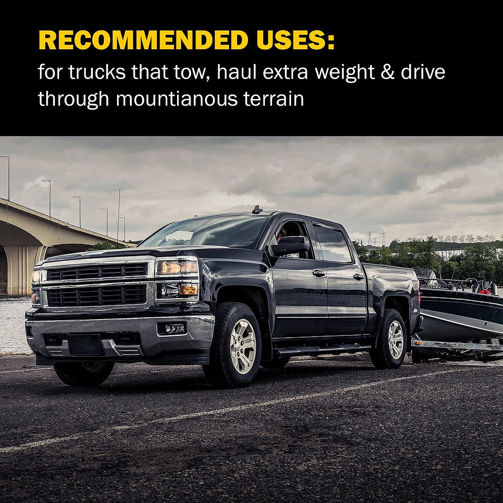 Thumbnail: Power Stop Front and Rear Z36 Truck & Tow Brake Pad and Rotor Kit K7413-36 ..