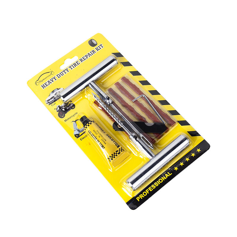 Thumbnail: Car Tire Repair Kit Tubeless Tyre Puncture Patch Car Bike Motorcycle Tire Repair