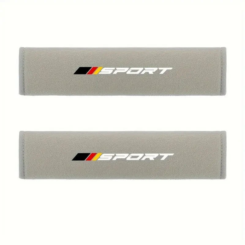 Thumbnail: 2 Pcs Soft and Comfortable Car Seat Belt Cushions, Personalized and Fashionable