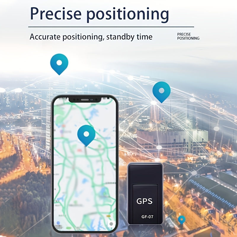 GPS Locator GF07 Tracker for Real-Time Vehicle Tracking, Mobile Phone Recording,