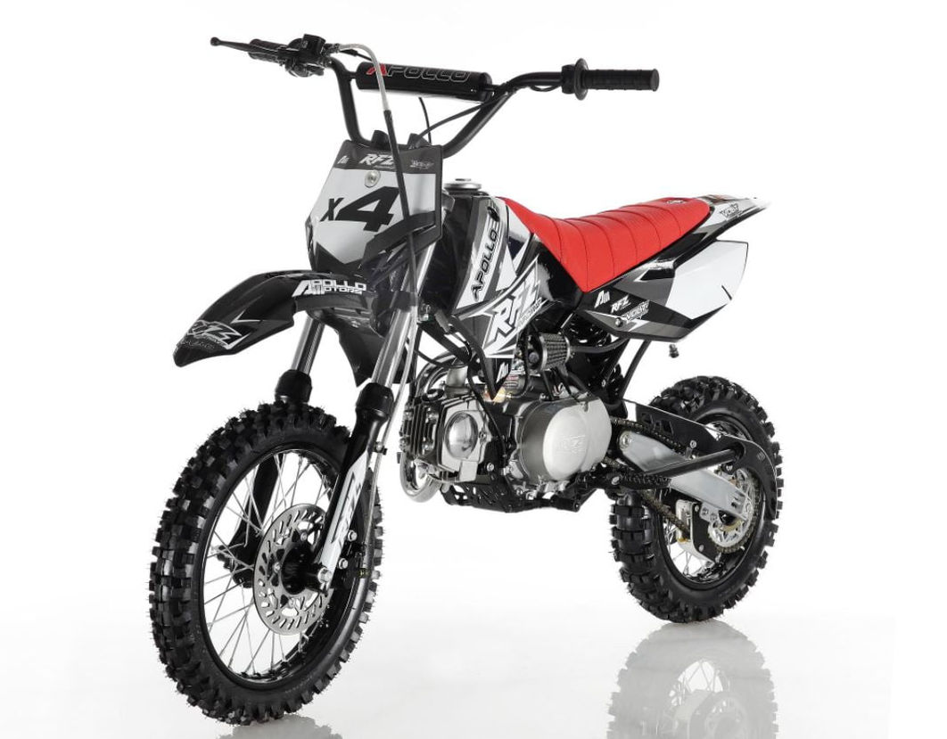 2023 Brand New Dirtbike Apollo DB-X 4 110cc Dirt Bike Semi Auto Transmissio..