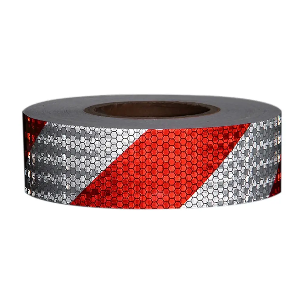 Shining Reflective Safety Warning Tape Self Adhesive Twill Printing Reflective T