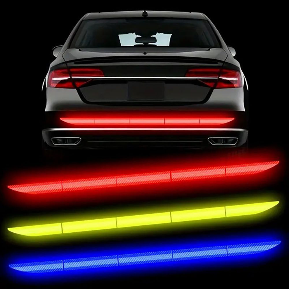 1pcs Reflective Warning Safety Tape-Car Trunk Anti-Collision, Add Protection For