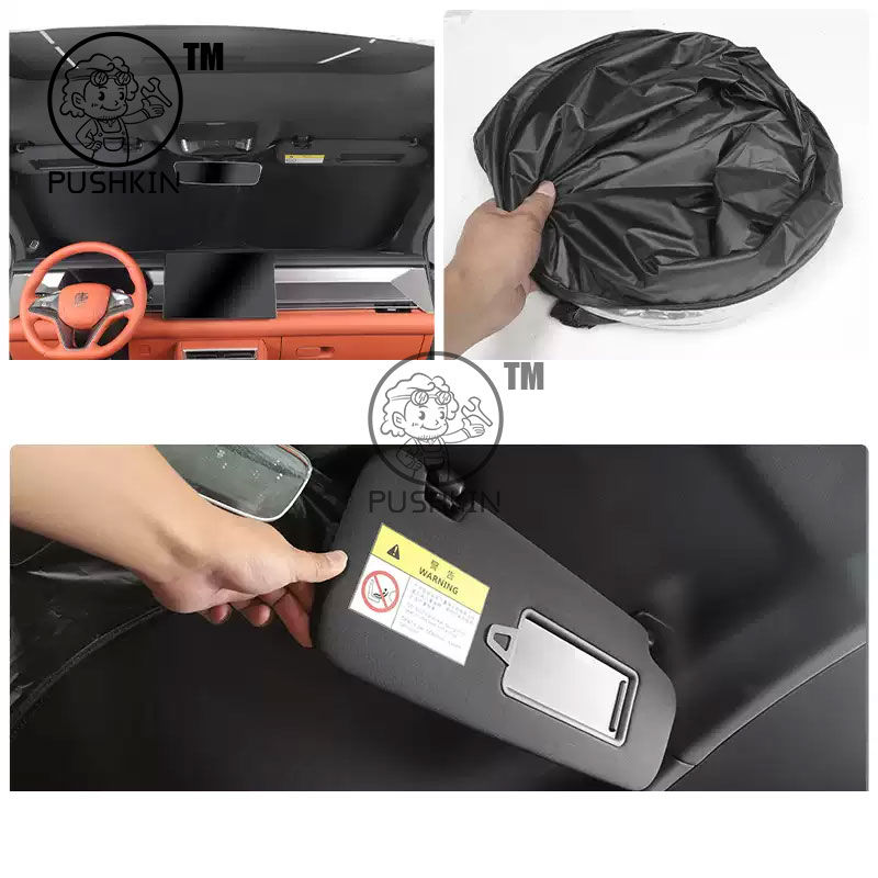 For BYD Sealion 8 ATTO 8 TANG L Front Window Windshield Sunshade Heat Insulation