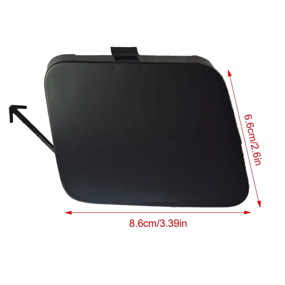 Thumbnail: 2Pcs Left Right Front Bumper Tow Hook Cover Cap Plastic For Toyota RAV4 XA30 200
