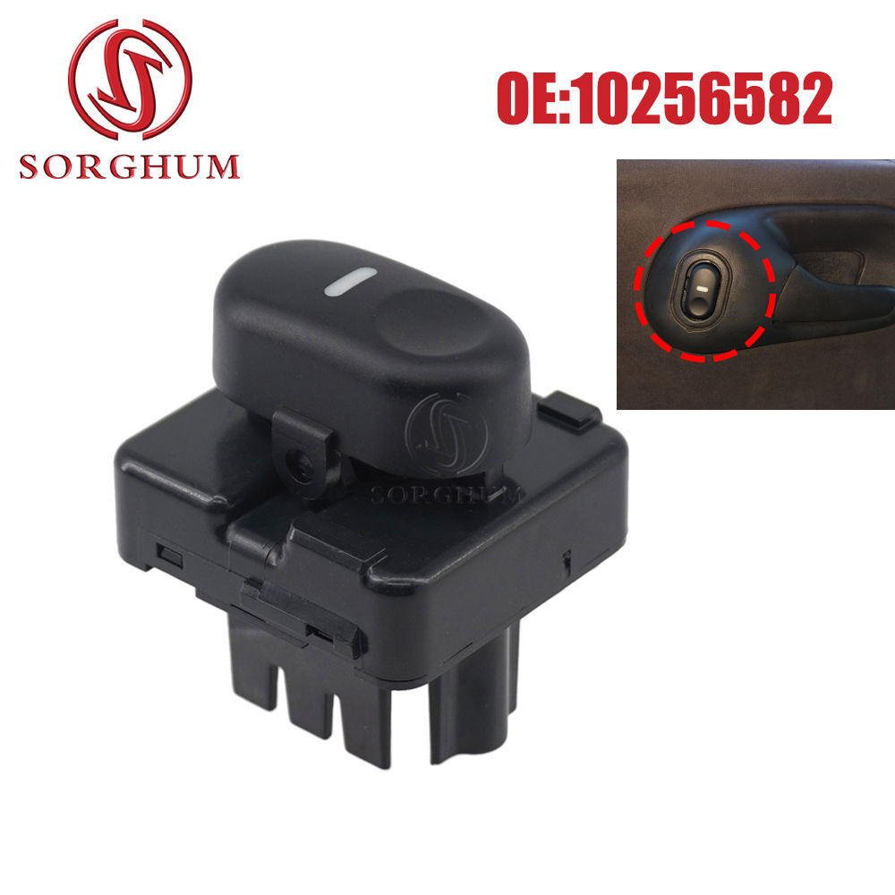 SORGHUM 10256582 Single Switch Button For 1997-2004 Buick Century Regal Rear Pas