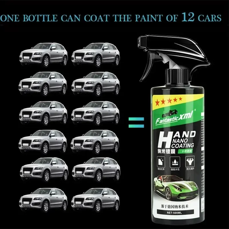 Thumbnail: Nano Ceramic 100ml-500ml Car Coating Auto Detailing Products Liquid Spray Polish
