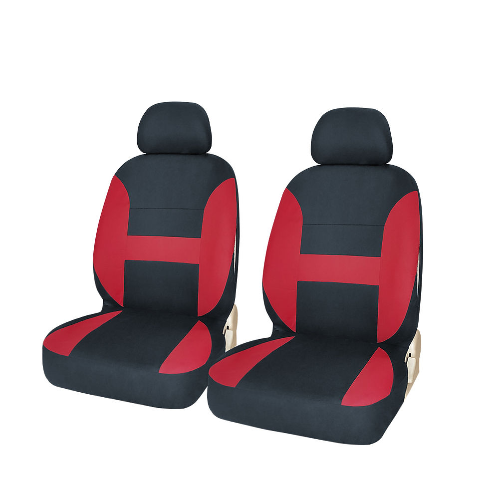 Thumbnail: AUTO HIGH Car Seat Covers Universal Fit for Most Car SUV Truck Van Polyester Car