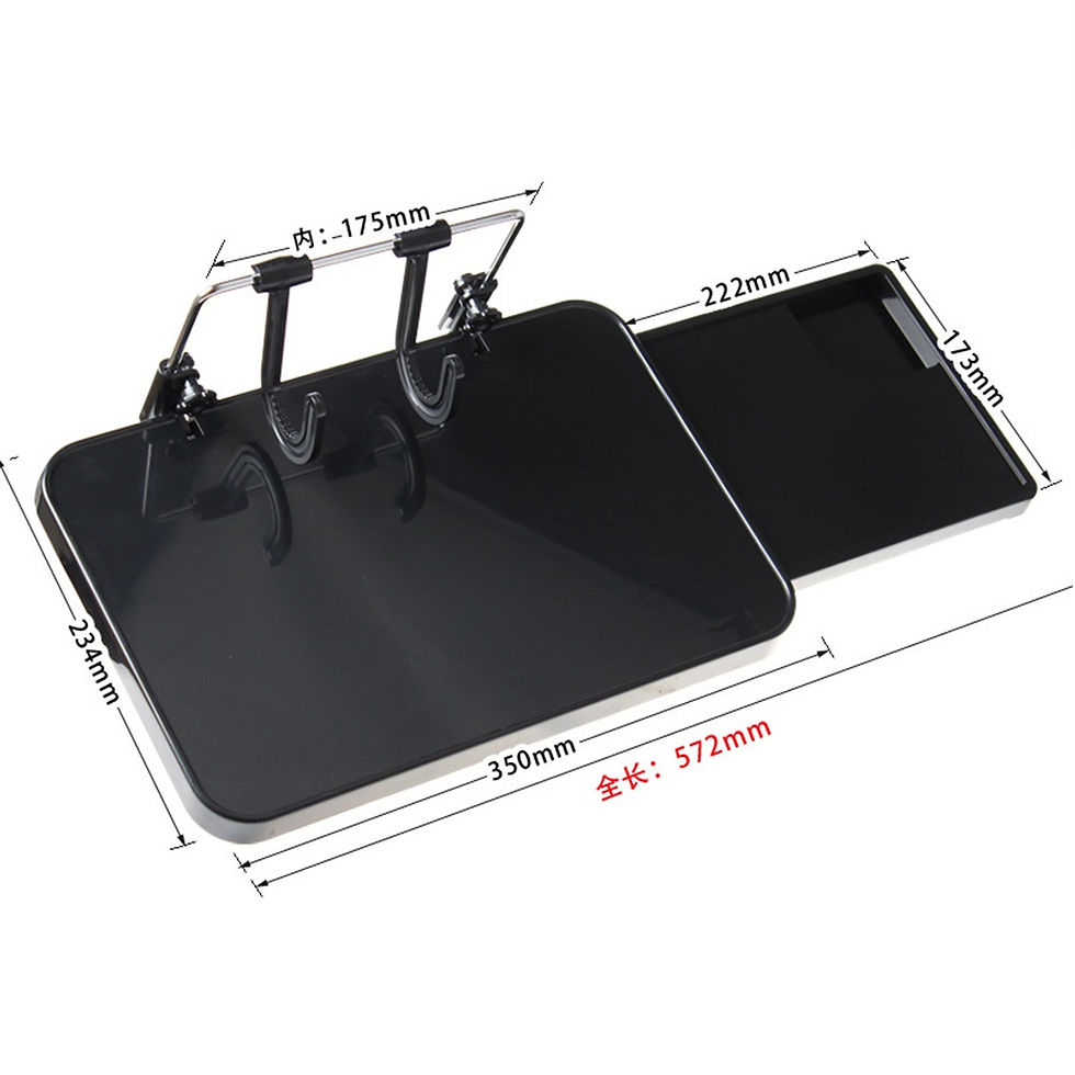 Thumbnail: Car Laptop Food Holder Seat Steering Wheel Computer Notbook Table Work Desk Mult
