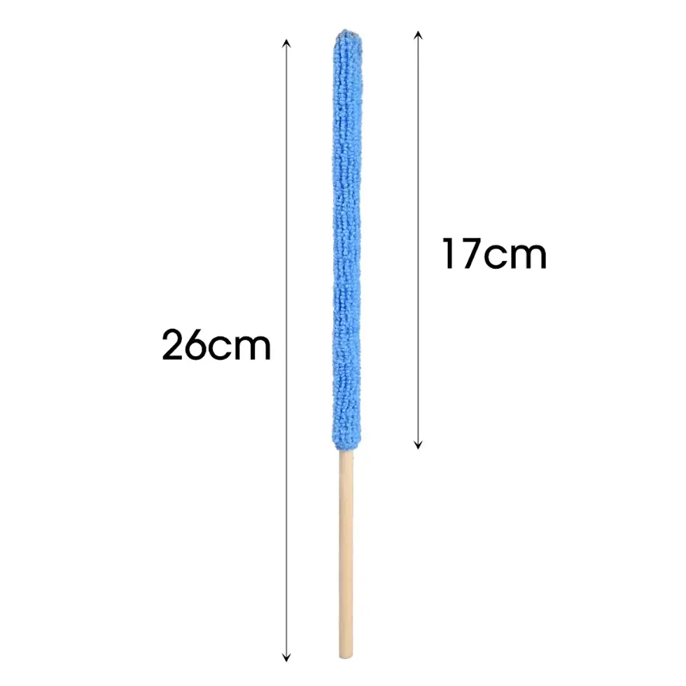 Thumbnail: Microfiber Car Detail Cleaning Brush Long Handle Air Conditioner Blind Narrow Du