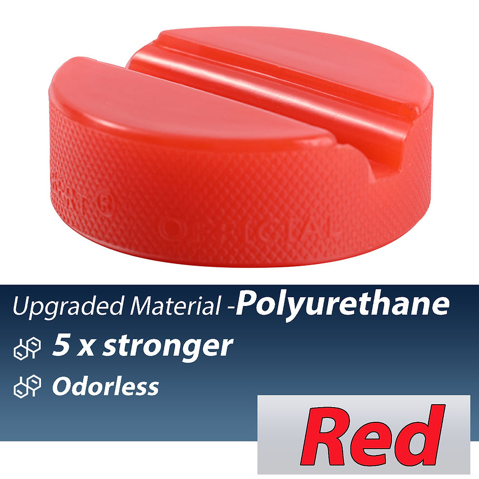 Thumbnail: Car Polyethylene Jack Rubber Pad Anti-Slip Rail Adapter Support Block Heavy Duty
