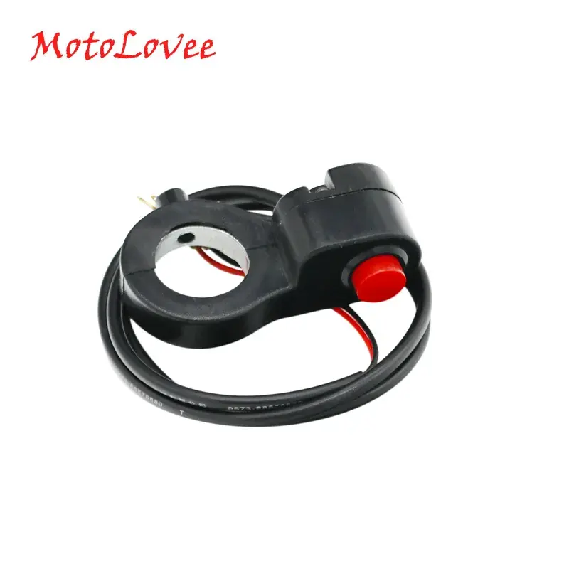 MotoLovee 7/8'' Universal Motorcycle Handlebar Switch Horn Starter Kill